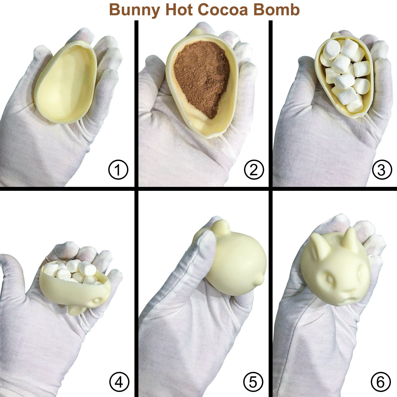 Chocolate Bunny Mold - Easter Edition - Cocoa Bomb Shop