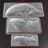 3D Plastic Koi Cake Fish Mold