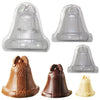 3D Christmas Bell 3 Mold Set