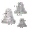 3D Christmas Bell 3 Mold Set